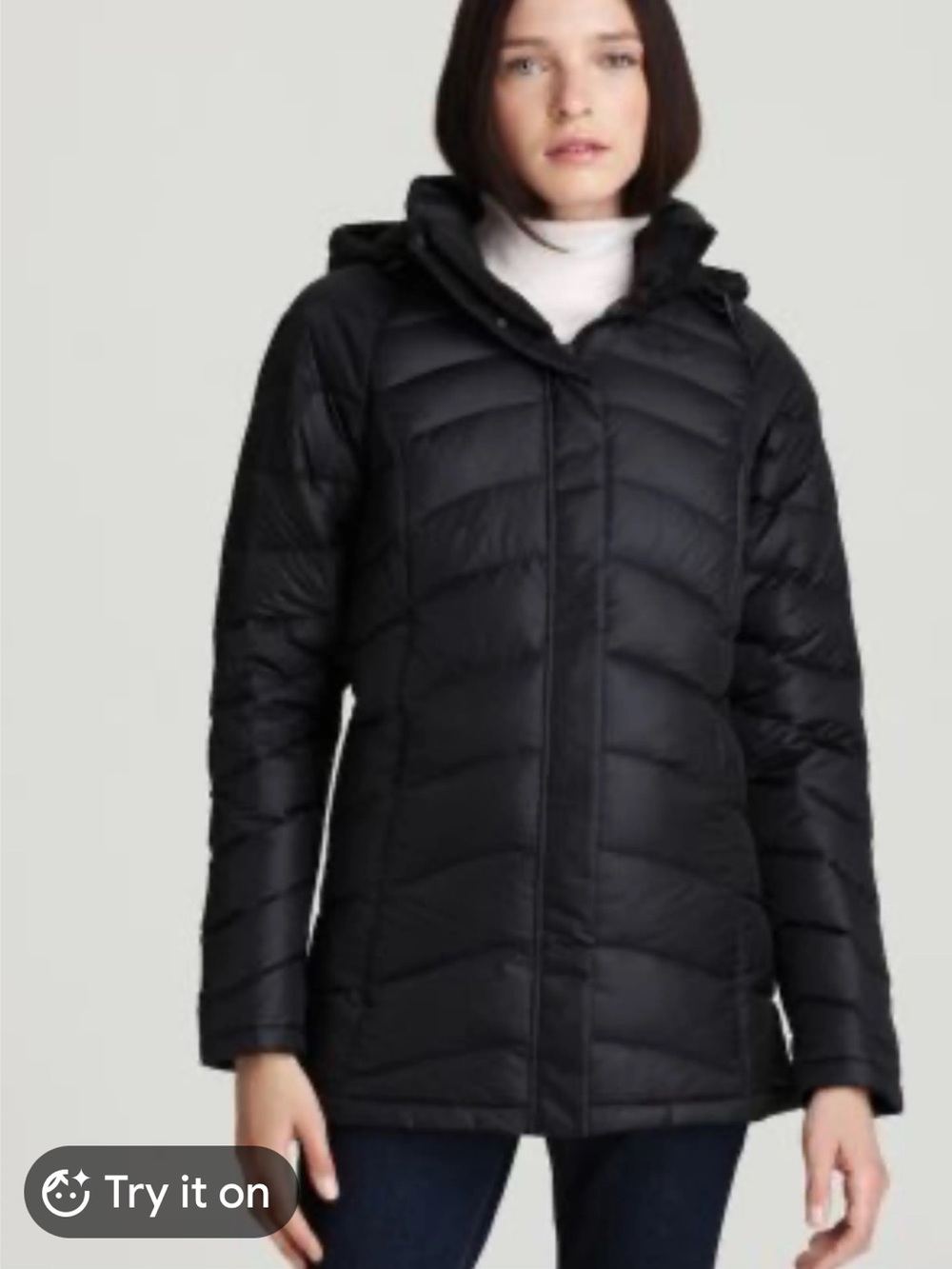 $220 Black North Face Women's Transit Down Jacket Size XL
